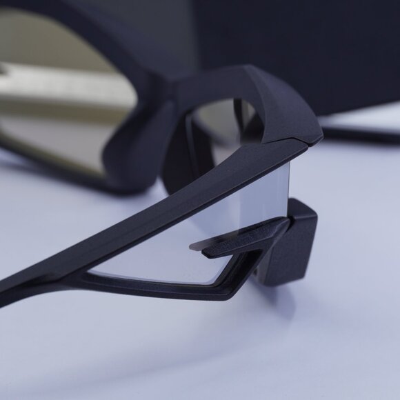 Givenchy GV40049I 02C Geometric Sunglasses - Matte Black/Smoke Mirror - Picture 5 of 9